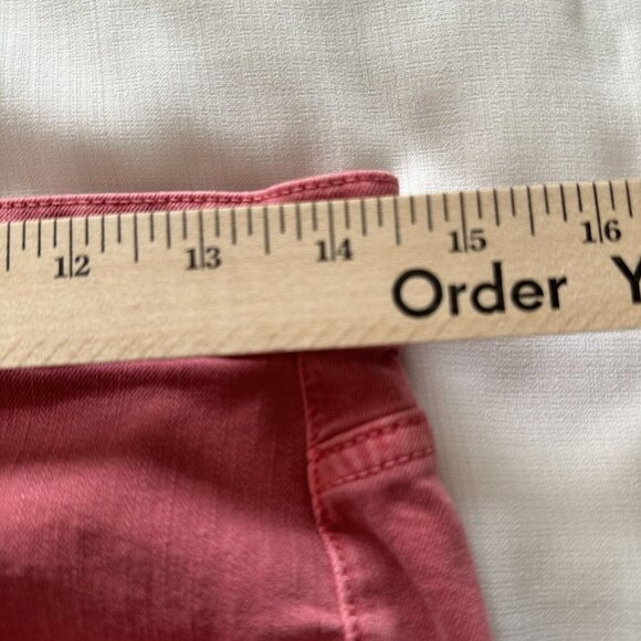 Made And Loved LOFT CORAL MODERN SKINNY MID RISE DENIM JEANS SIZE 28/6 Slim - Picture 3 of 10